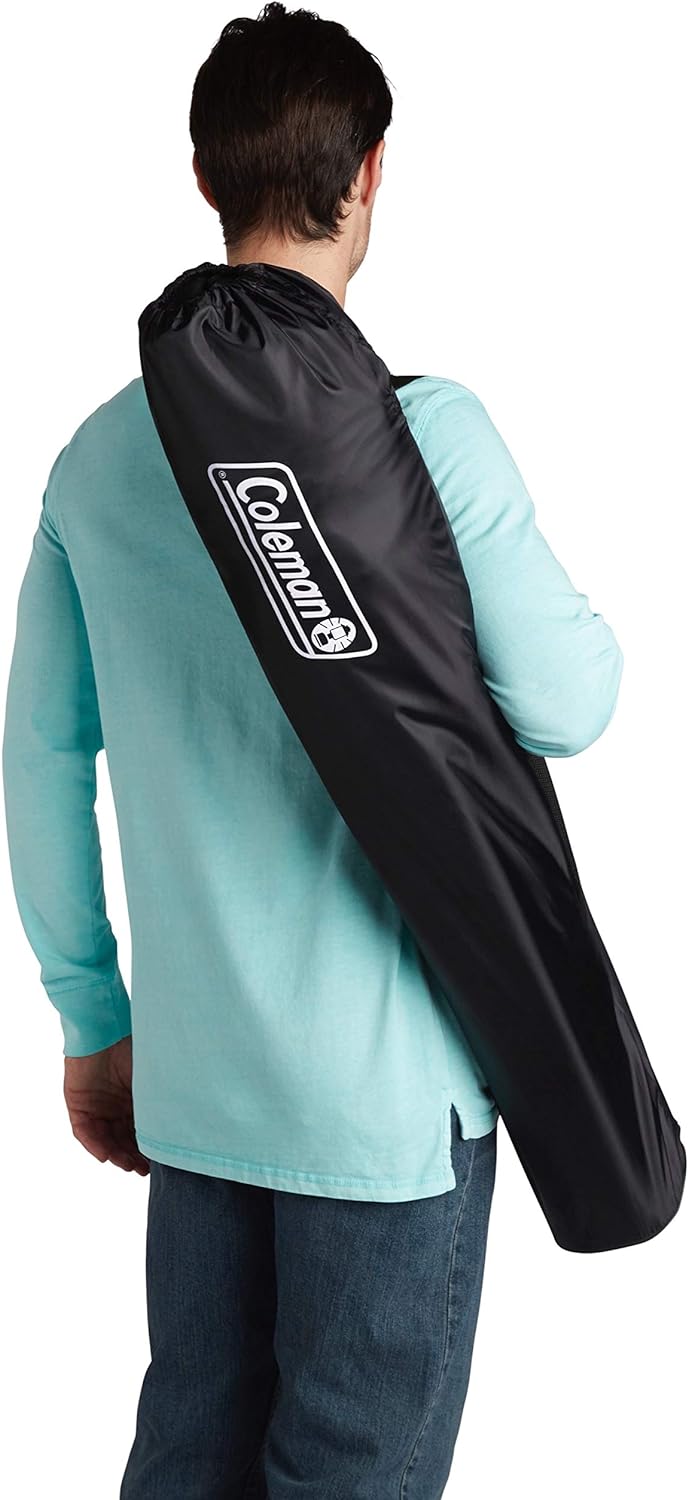 Coleman Portable Camping Chair with 4-Can Cooler, Fully Cushioned Seat and Back with Side Pocket and Cup Holder, Carry Bag Included, Collapsible Chair for Camping, Tailgates, Beach, and Sports - Image 8