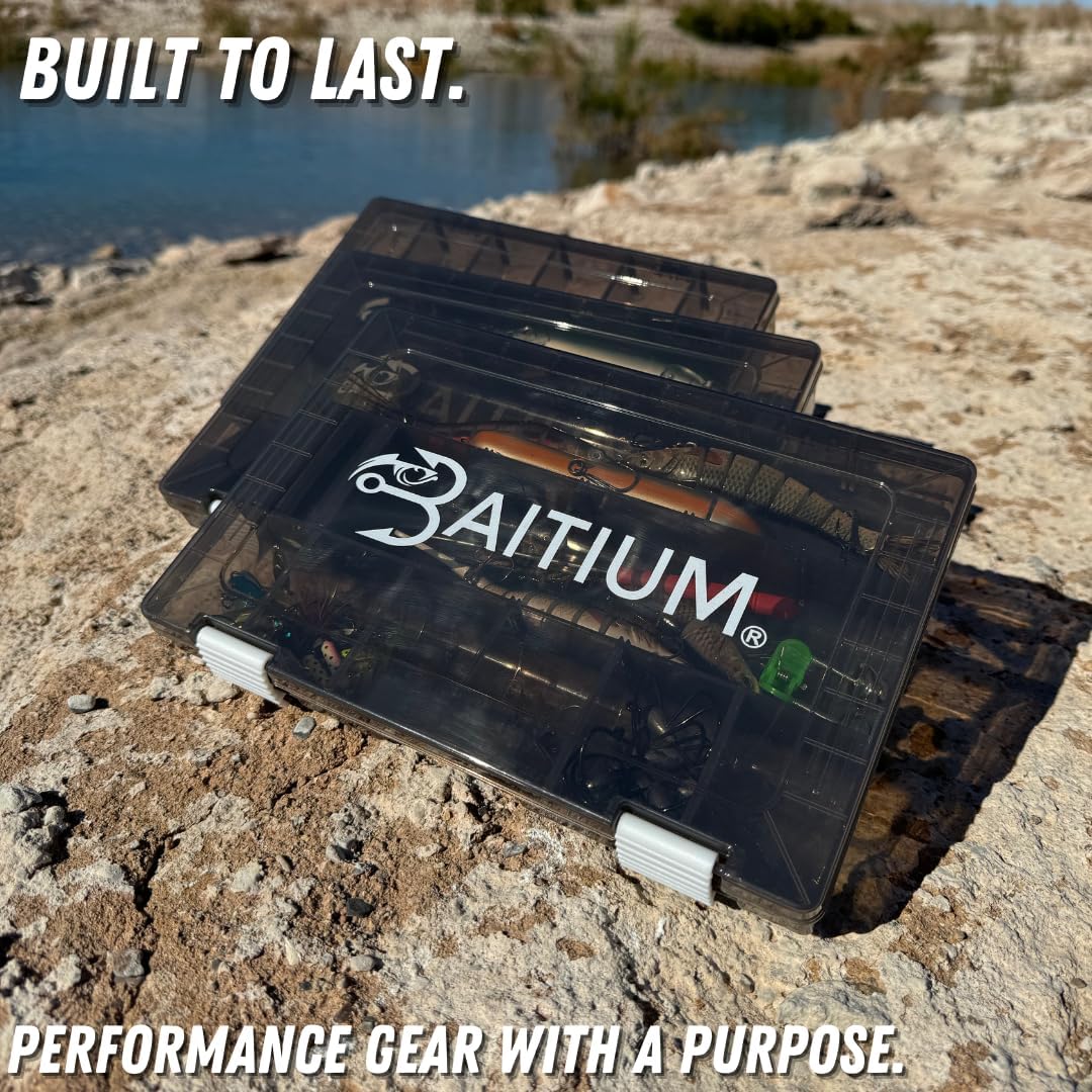 Fishing Tackle Box Organizer, Tackle Boxes With Dividers, Fishing Box, Tacklebox for Fishing, 3600 Tackle Tray or 3700, Lure Organizer, Plastic Storage,Fishing Gear - 3600 (3 Pack) - Image 5