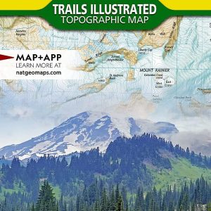 Mount Rainier National Park Map (National Geographic Trails Illustrated Map, 217)